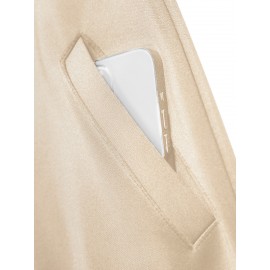 Women'S Casual Zip-Up Jacket with 