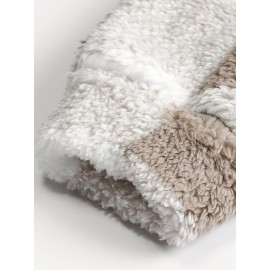 Women'S Plaid Fleece Coat - Mustard-Yellow & Checkered Winter Warmth, Soft Plush Jacket with Full-Zip Front Closure, Cozy Casual Outerwear for Fall & Winter, Winter Clothing, Fall Fashion, Stylish Outerwear, Fashion Lovers